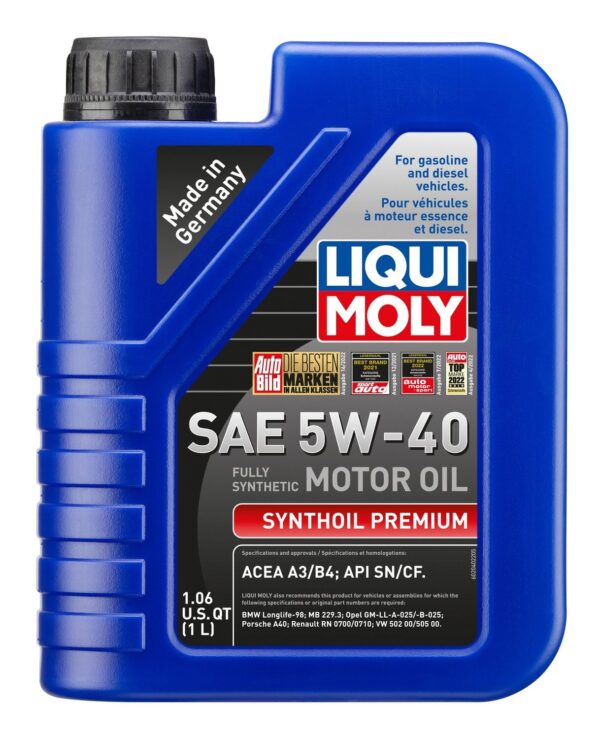 LIQUI MOLY Synthoil Premium 5W-40 1L